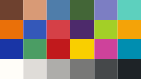 Colour chart rendered in Focal's modern look